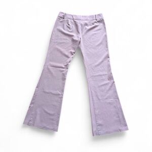 Charlotte Russe Pink Flare Trousers